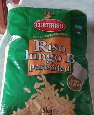 Riso lungo B parboiled front packaging
