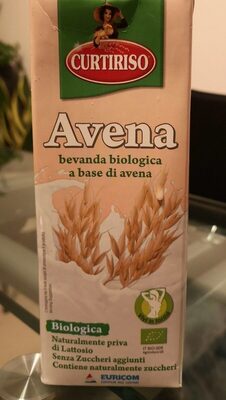 Bevanda biologica a base di avena