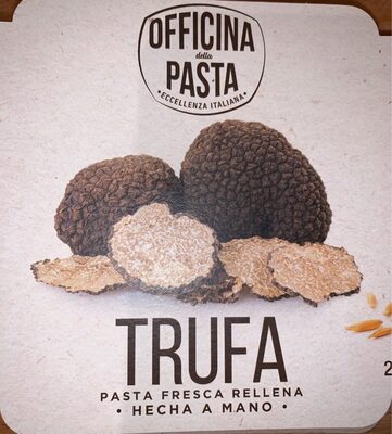 Trufa, pasta fresca rellena