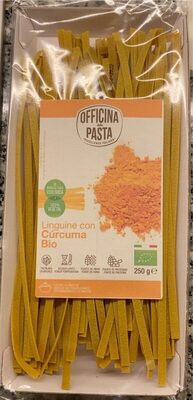 Linguine con cúrcuma Bio