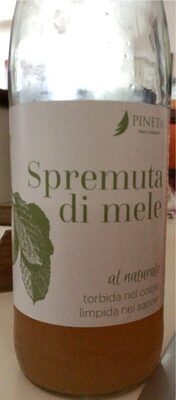 Spremuta di mele front packaging