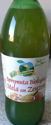 Spremuta biologica mela con zenzero