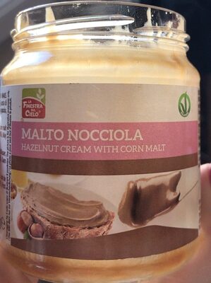 Malto nocciola front packaging