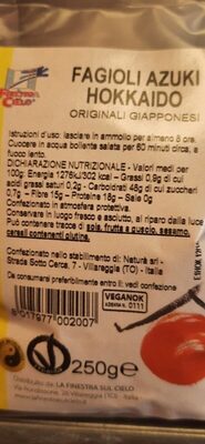 Fagioli Azuki Hokkaido