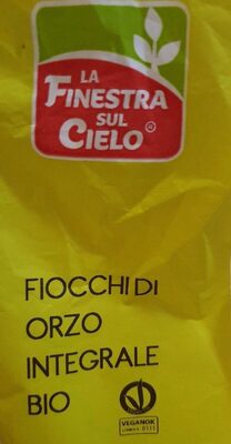 Fiocchi di orzo integrale bio