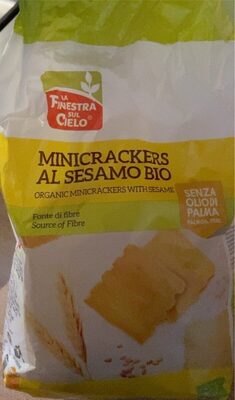 MINICRACKERS AL SESAMO BIO