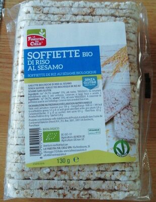 Sofiette di riso bio al sesamo