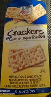 Crackers non salati in superficie bio