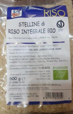 Stelline riso integrale bio
