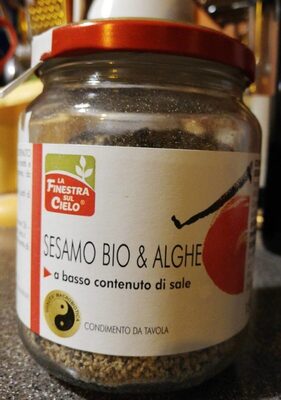 Sésamo bio e alghe
