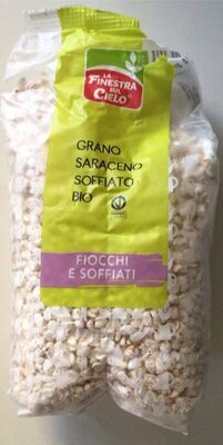 Grano saraceno soffiato bio front packaging