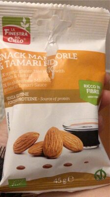 Snack mandorle & tamari bio