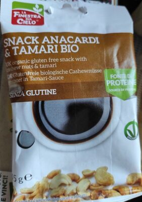 Snack anacardi e tamari bio