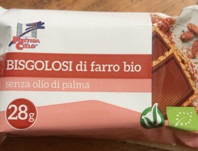 Bisgolosi di farro front packaging