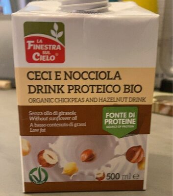 Ceci e Nocciola Drink Proteico Bio