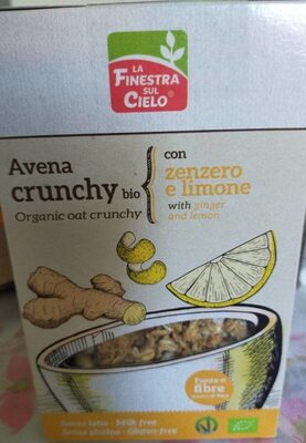 Avena crunchy bio front packaging