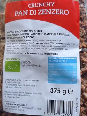 Crunchy Pan di zenzero