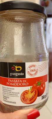 Passata di pomodoro front packaging