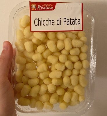 Chicche di patata front packaging