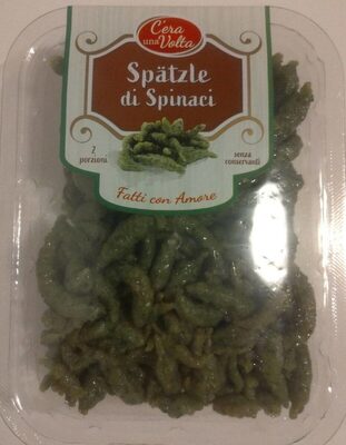Spätzle di spinaci