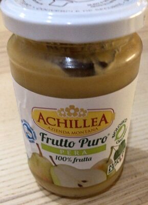 Purea di pera, frutto puro