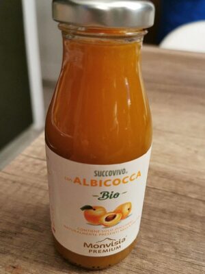 Succovivo con Albicocca front packaging