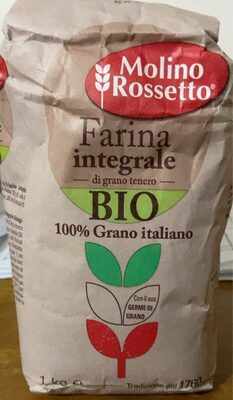 Farina integrale front packaging