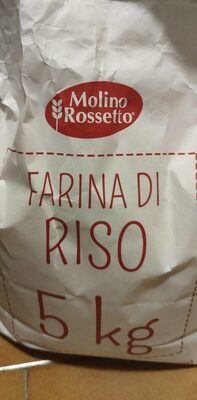 Farina di riso front packaging