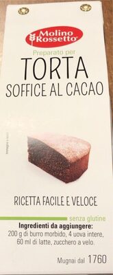Torta soffice al cacao senza glutine