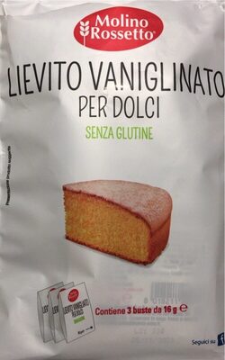Lievito vanigliato per dolci