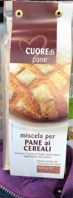 Miscela per pane ai cereali