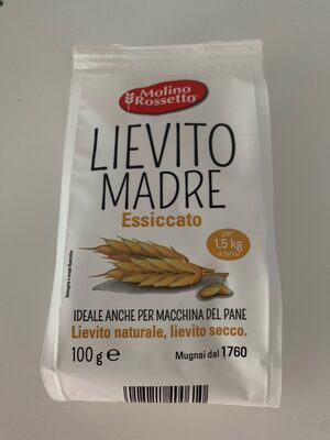 Lievito Madre Essicc. front packaging