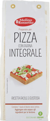 Preparato pe pizza con farina integrale