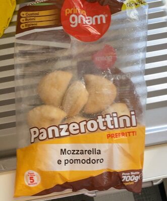 panzerottini prefritti front packaging