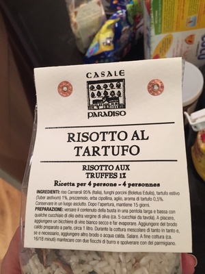 Risotto al Tartufo