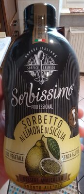 Sorbetto al limone di sicilia