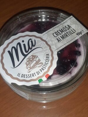 Cremosa ai mirtilli
