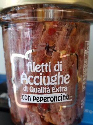 Filetti d acciuga al peperoncino
