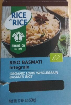 Riso basmati integrale