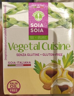 Vegetal cuisine front packaging