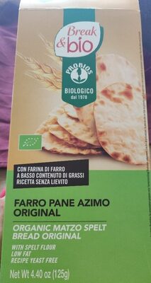 Farro pane azimo