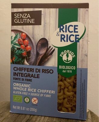 Chifferi di riso integrale