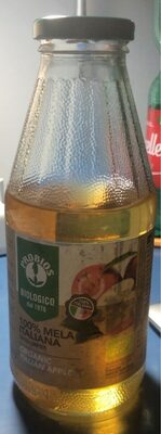 Succo di mela biologico front packaging