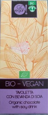 Tavoletta con bevanda di soia