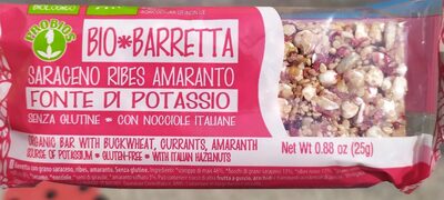 Bio barretta - saraceno ribes amaranto