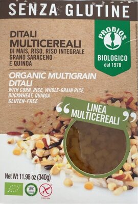 Ditali Multicereali senza glutine
