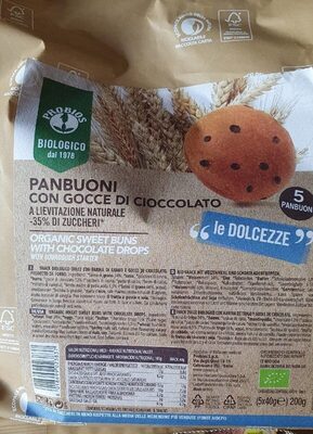 Panbuoni con gocce di cioccolato