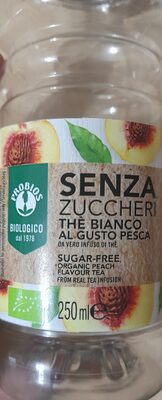 Thè bianco alla pesca senza zuccheri