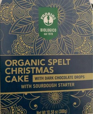 Organic Spelt Christmas Cake