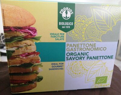 Organic savory panettone